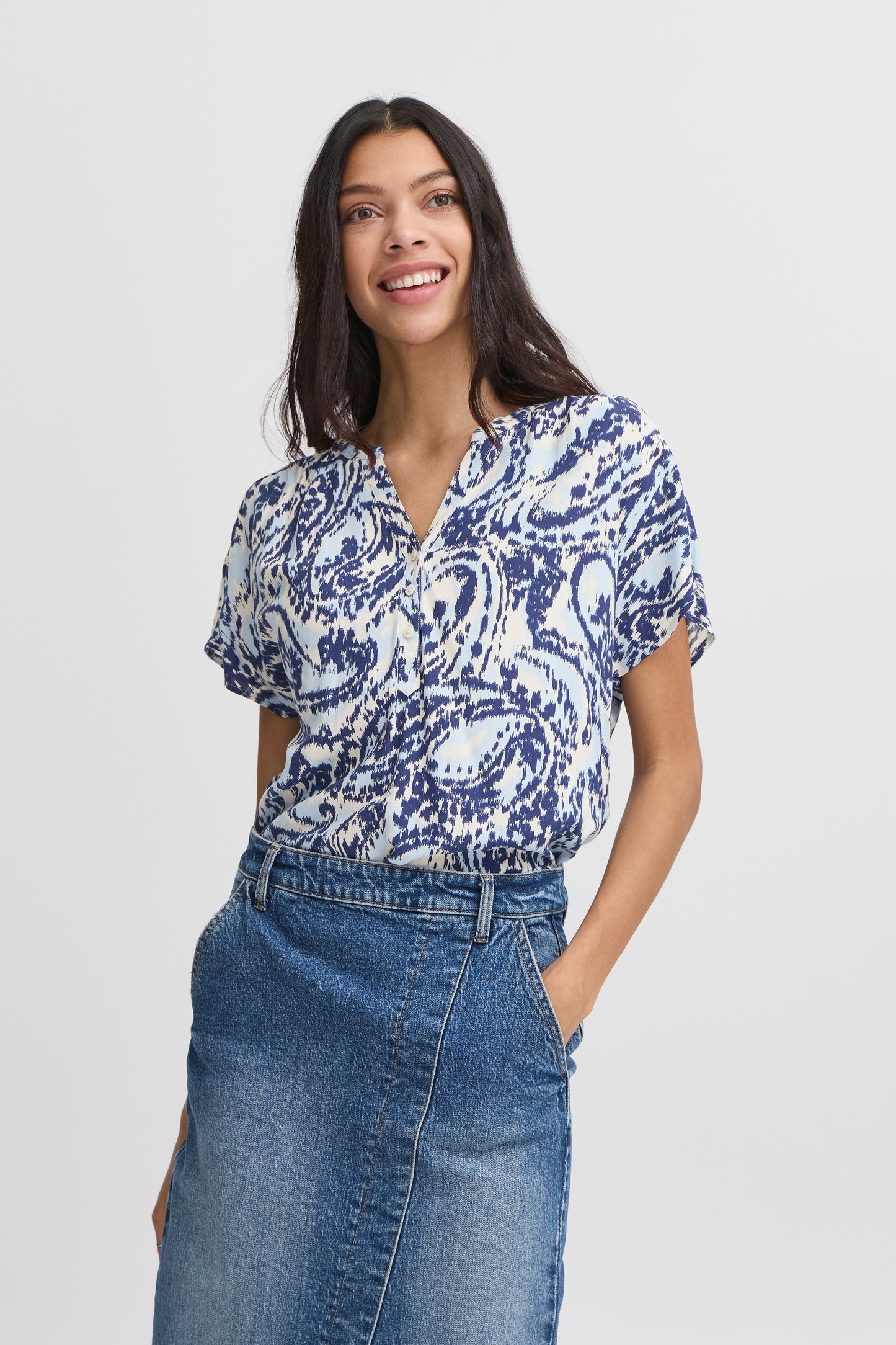 BYOUNG MMJOELLA VNECK TOP 20816529