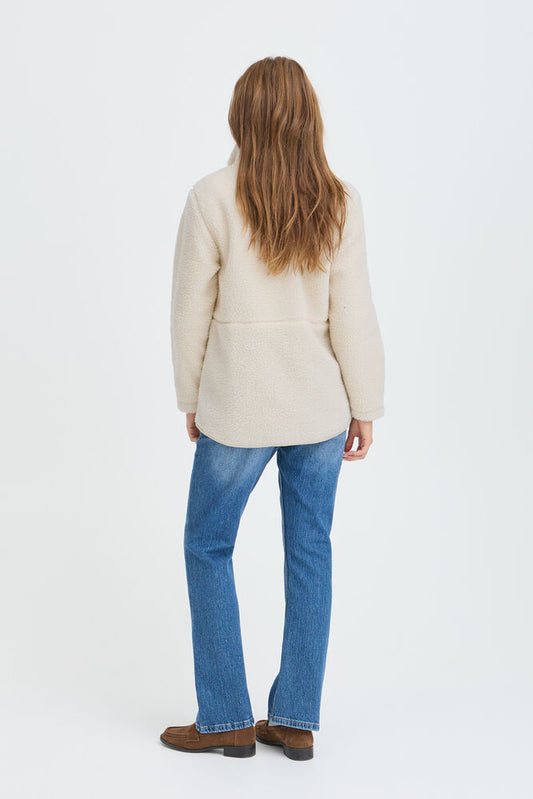 B YOUNG ALEA CURVE JACKET - BIRCH
