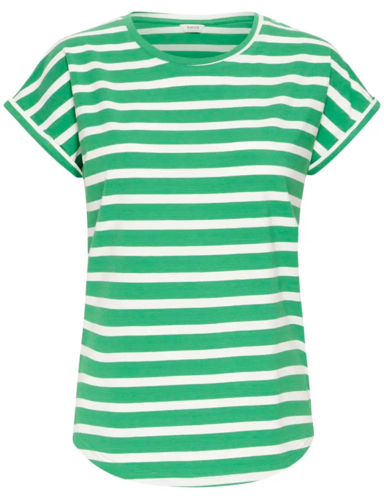 B Young Pamila ss T-shirt 20809561 in leprechaun stripe