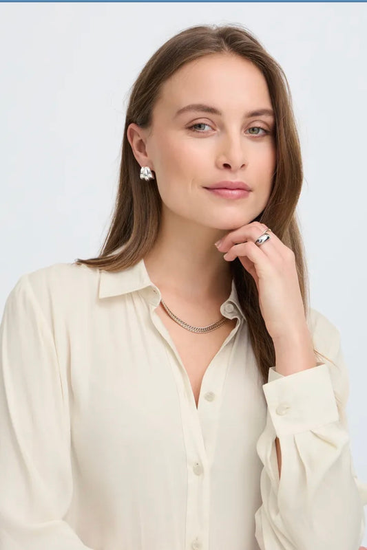 B YOUNG IVAL SHIRT - BIRCH