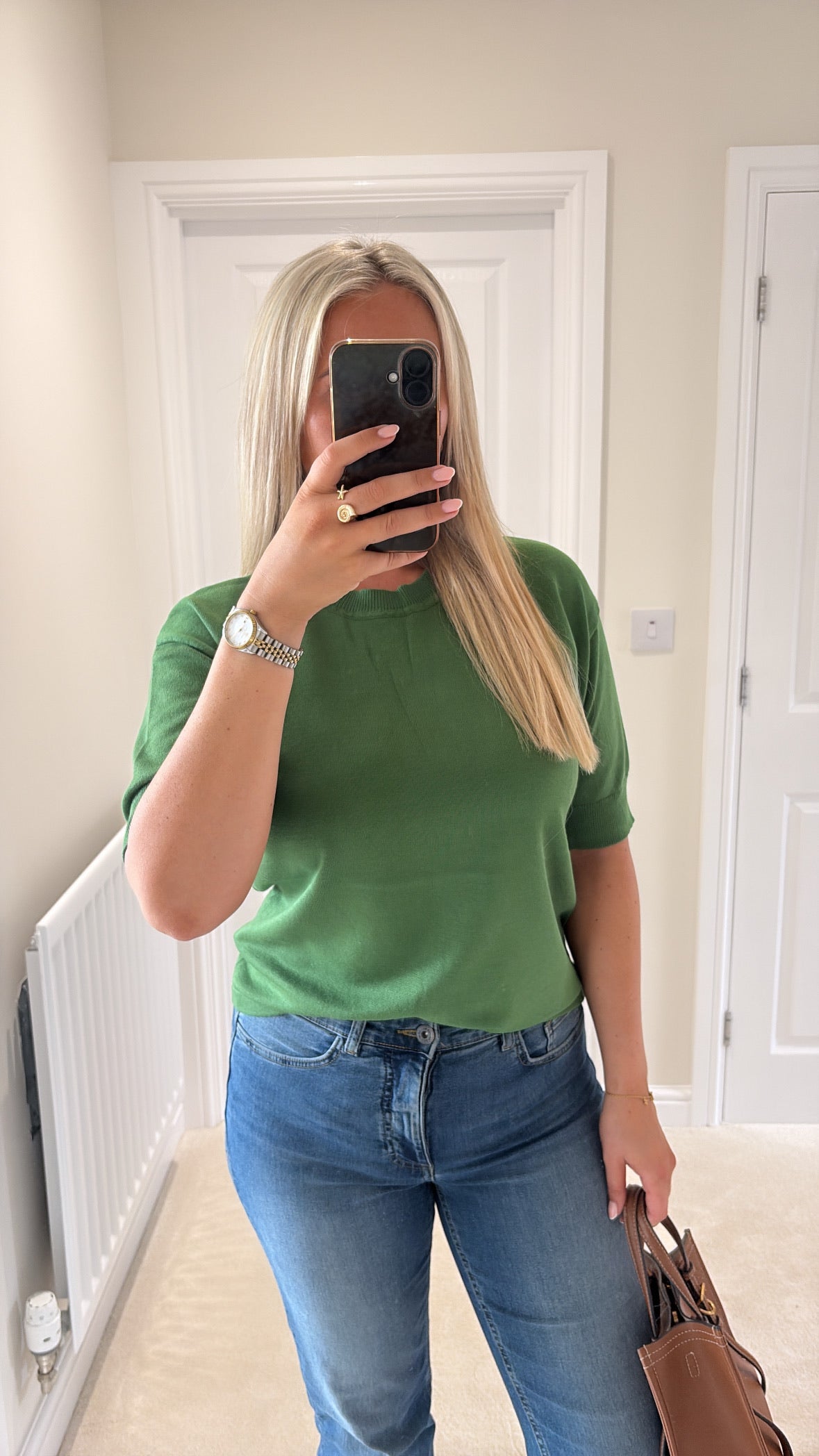 B YOUNG MMORLA T-SHIRT - ARTICHOKE GREEN