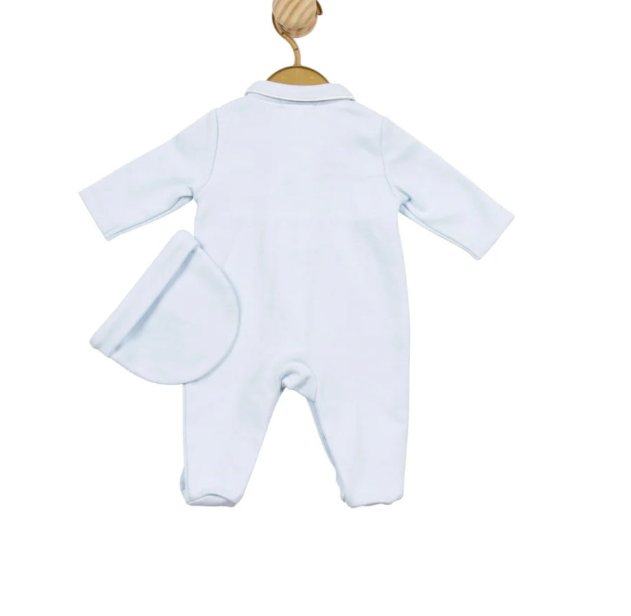 Mintini Premature Baby All in One Blue MB5147
