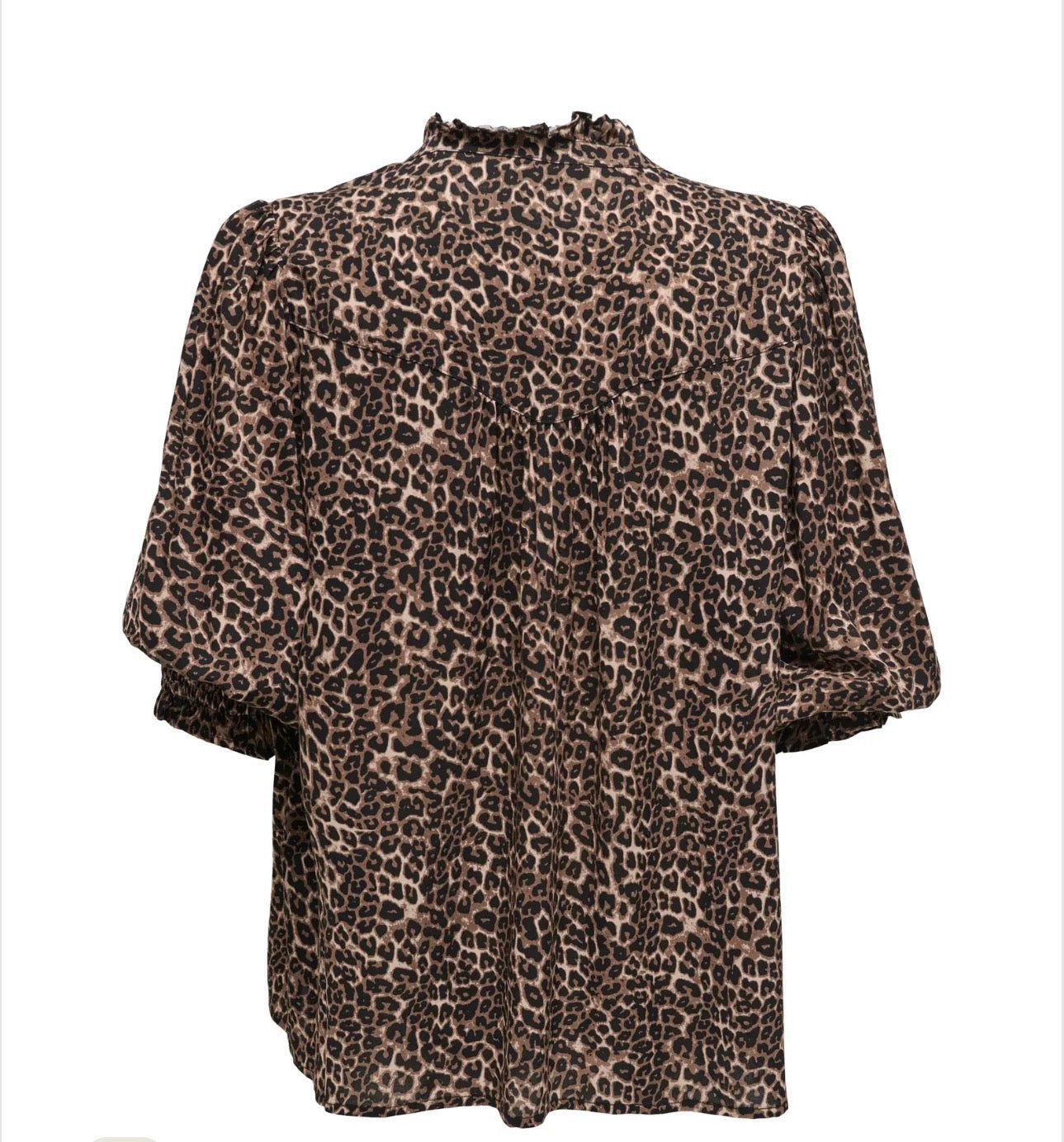 ONLY RAYA 3/4 SHIRT MINK.ANIMAL