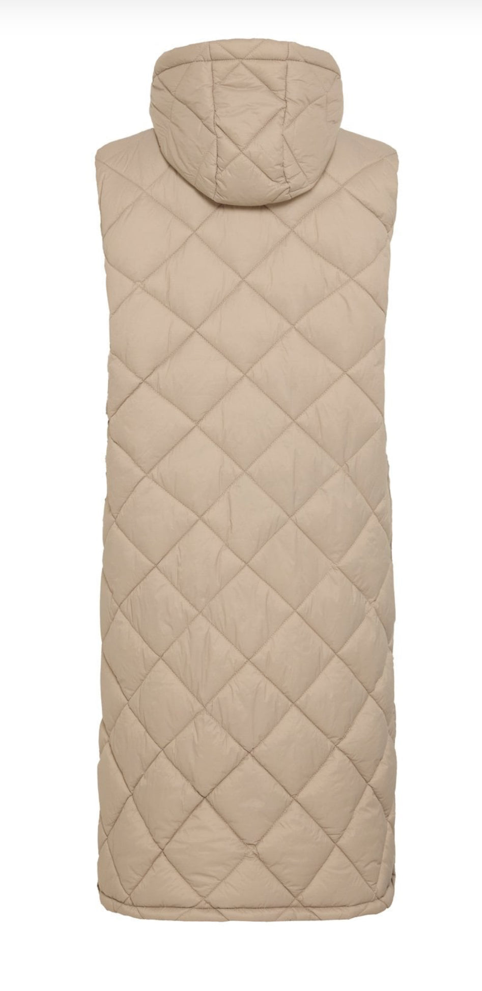 B YOUNG BERTA LONG WAISTCOAT STRING 20816942 WOMENSWEAR