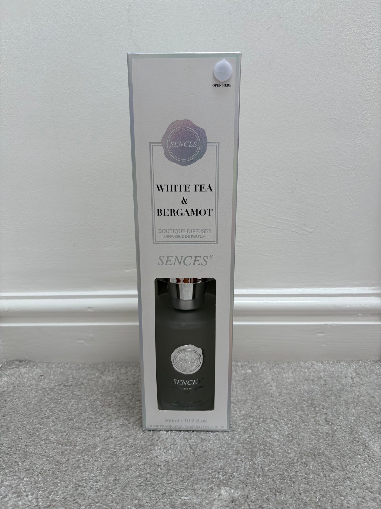 SENCES 300ML Fragrance Reed Diffuser White Tea & Bergamot