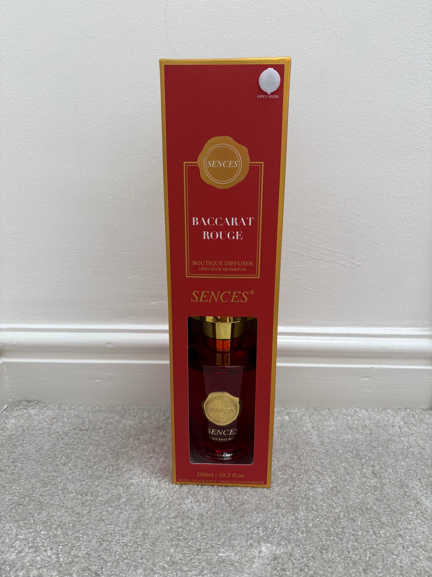 SENCES 300ML Fragrance Reed Diffuser Baccarat Rouge
