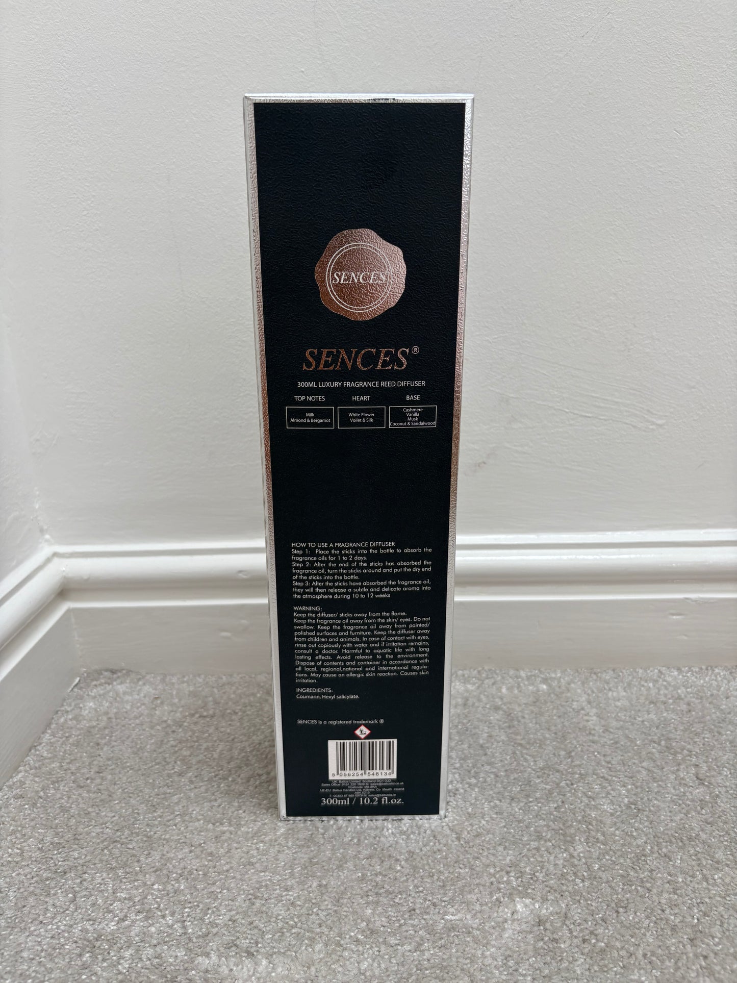 SENCES 300ML Fragrance Reed Diffuser Cashmere Whispers