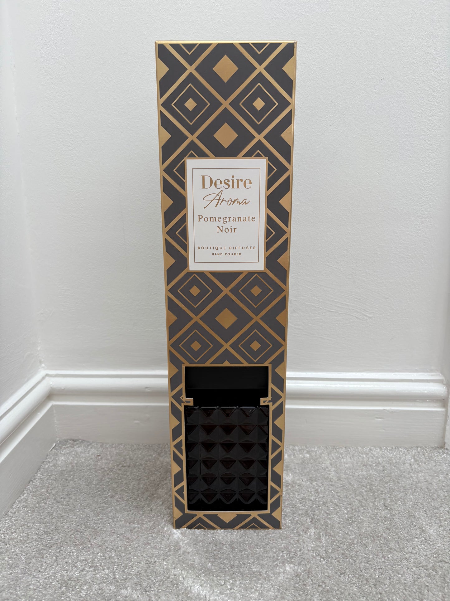 DESIRE AROMA 1000ML Boutique Reed Diffuser Pomegranate Noir