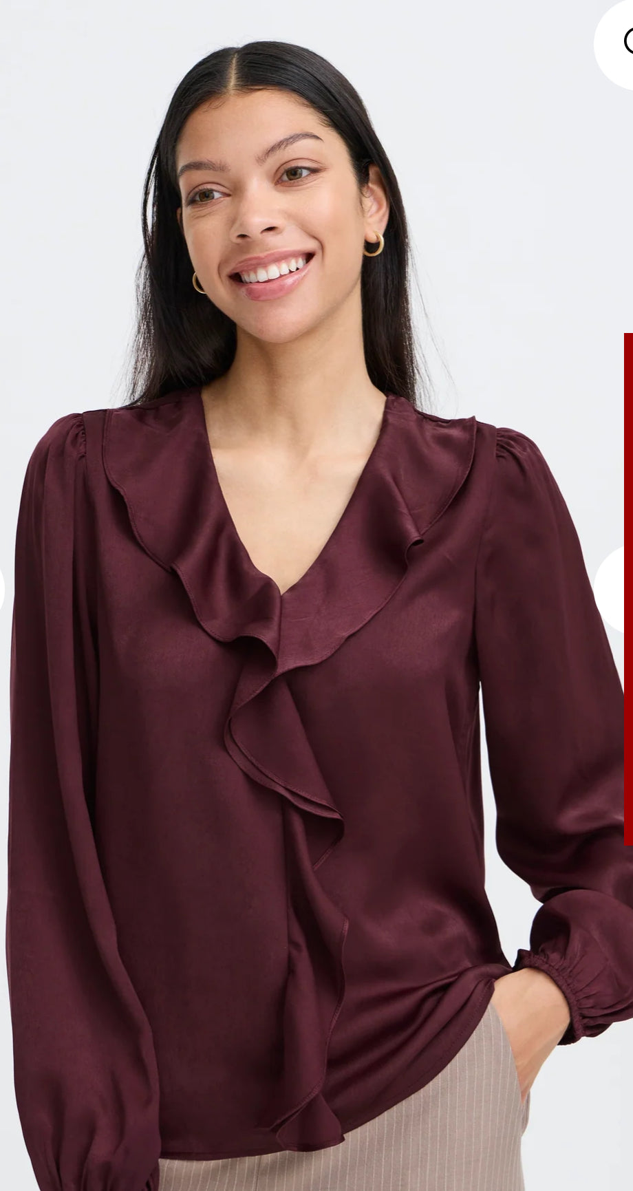 BYOUNG IGOMI BLOUSE PORT ROYALE 20818095