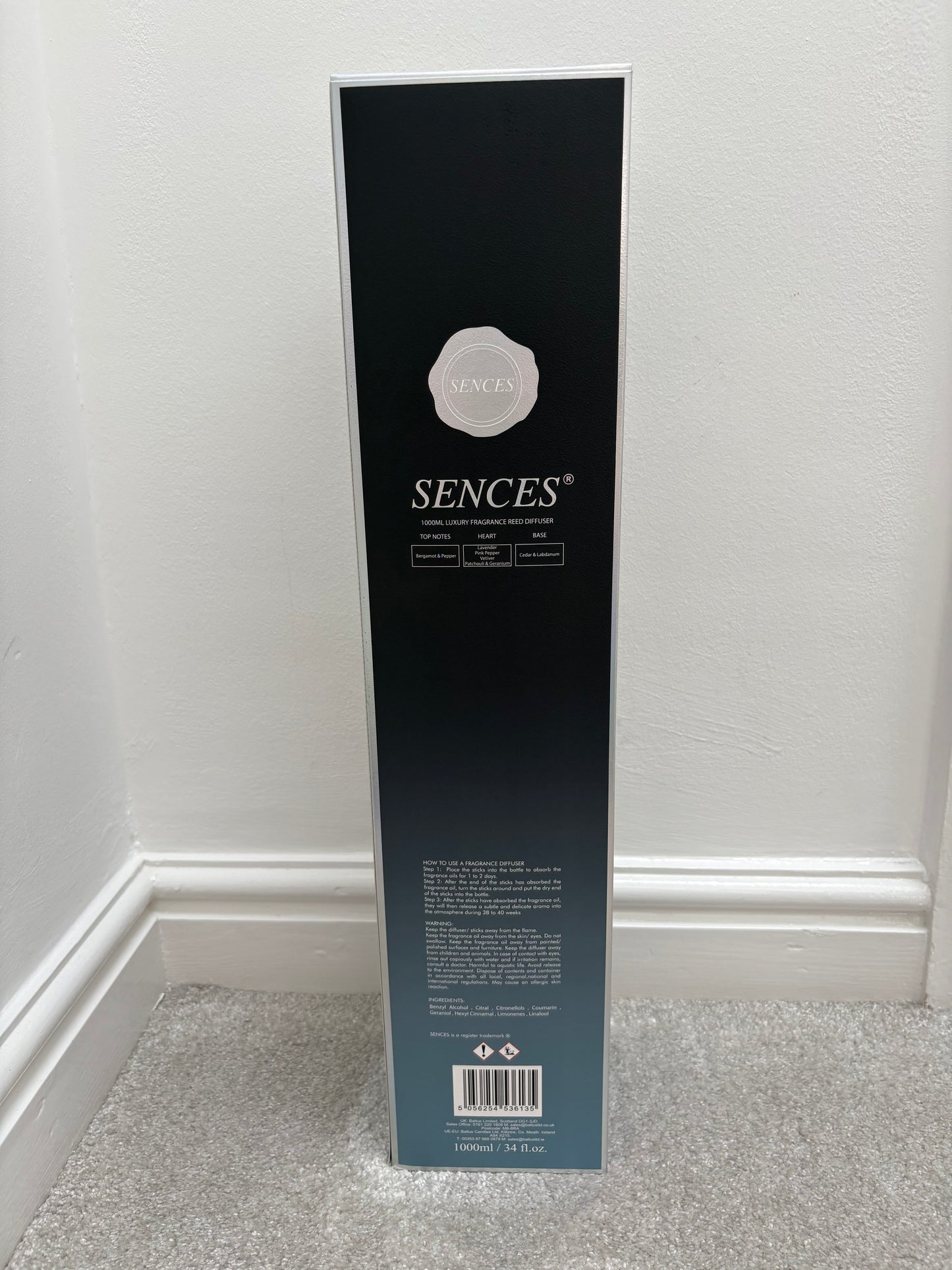 SENCES 1000ML Fragrance Reed Diffuser L'Amour Sauvage