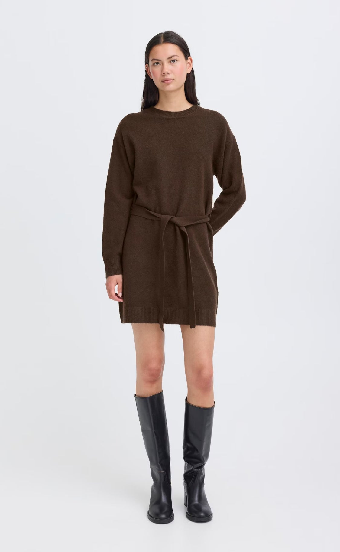 IHDASILA DRESS COFFEE BEAN 20125034