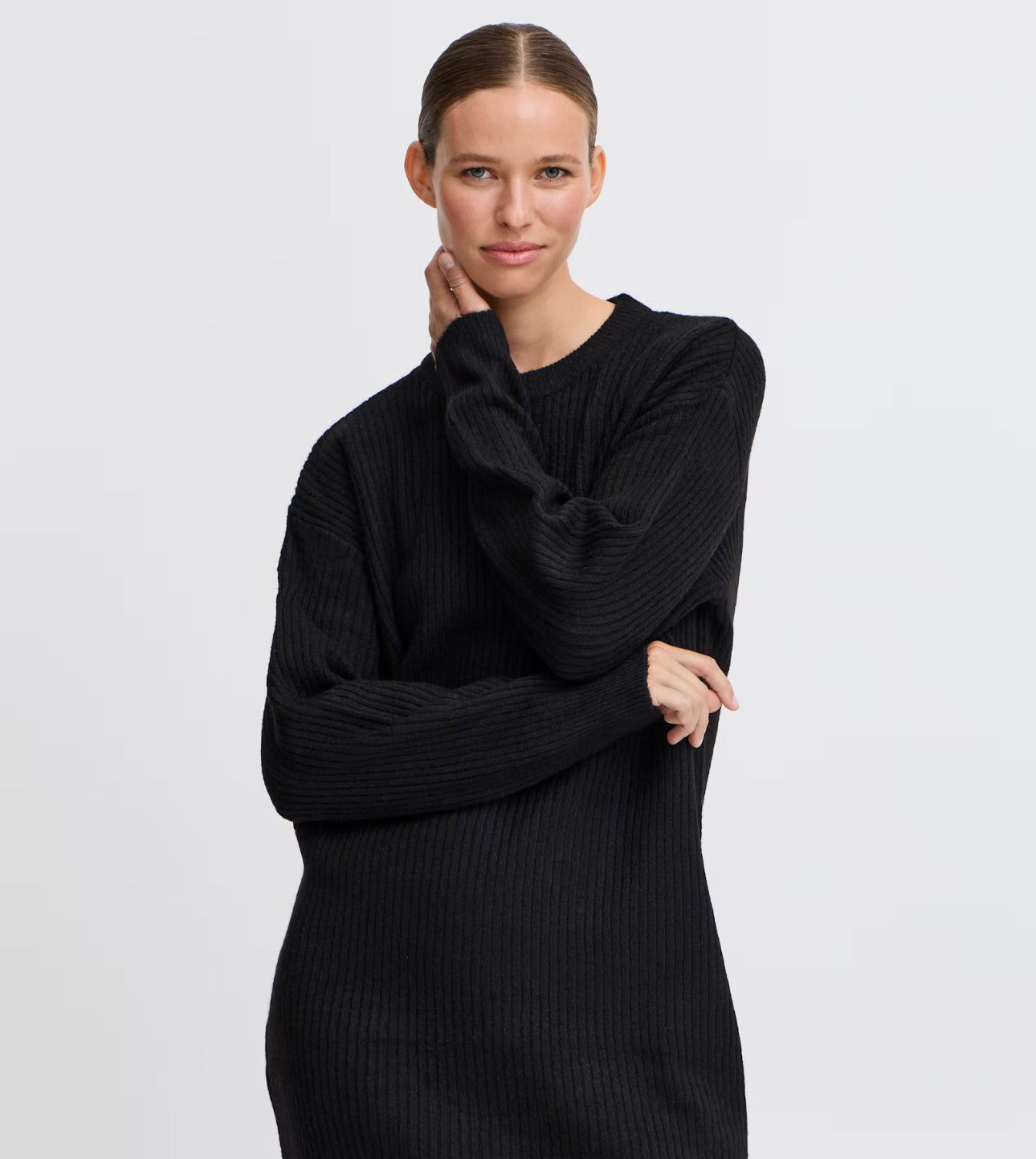 B YOUNG ONEMA JUMPER DRESS TRUE BLACK 20813901