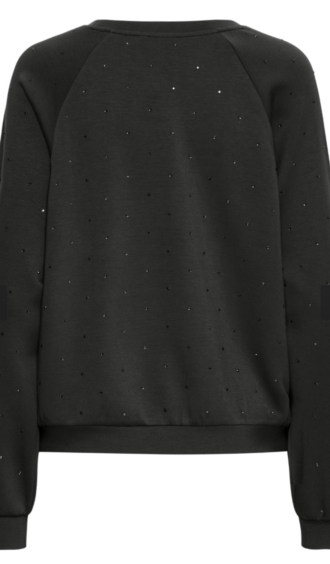 ICHI AMIAS LS BLACK JUMPER 20124881 WOMENSWEAR