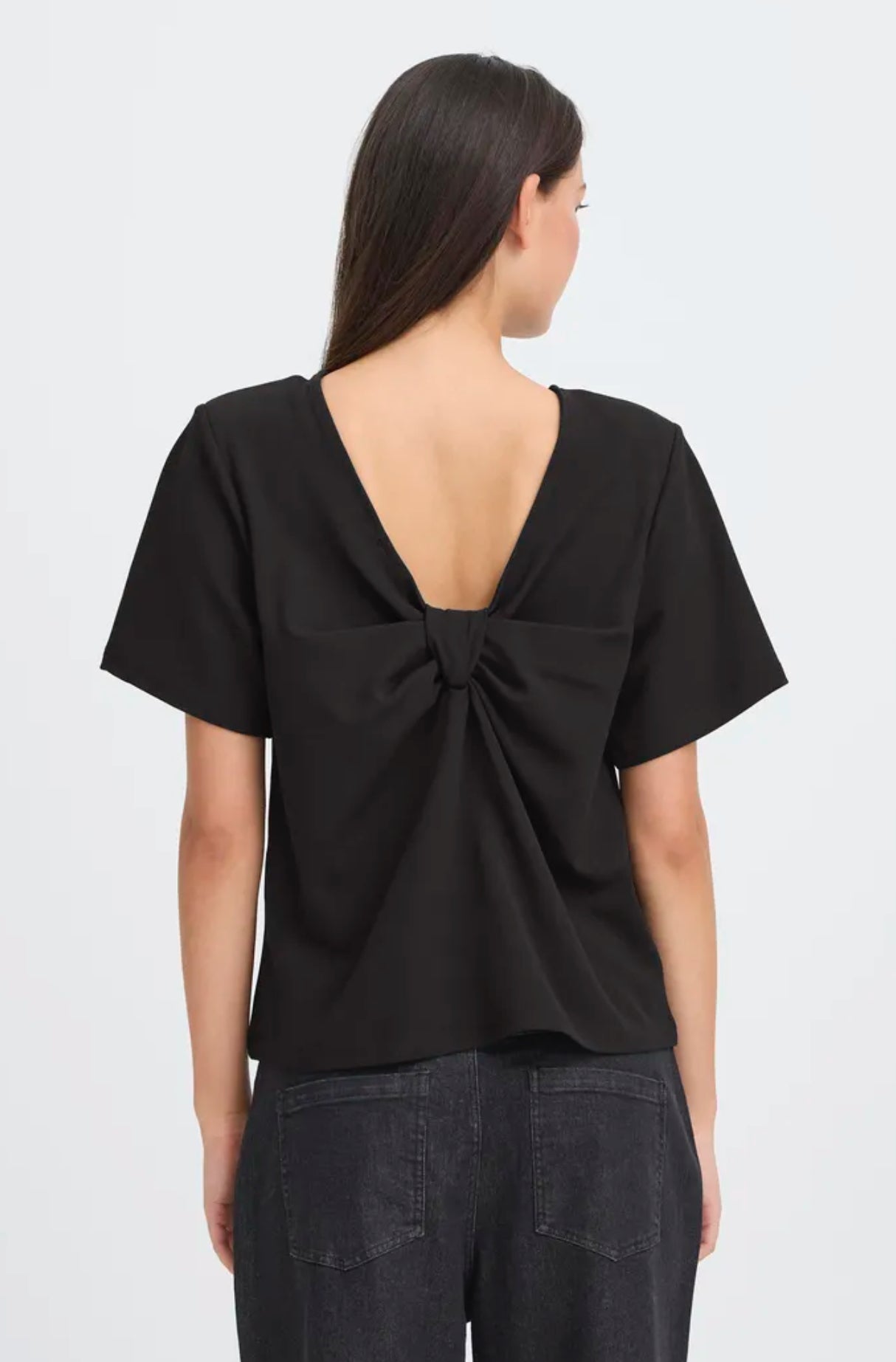 ICHI MATINE SS BOW TOP BLACK 20124707
