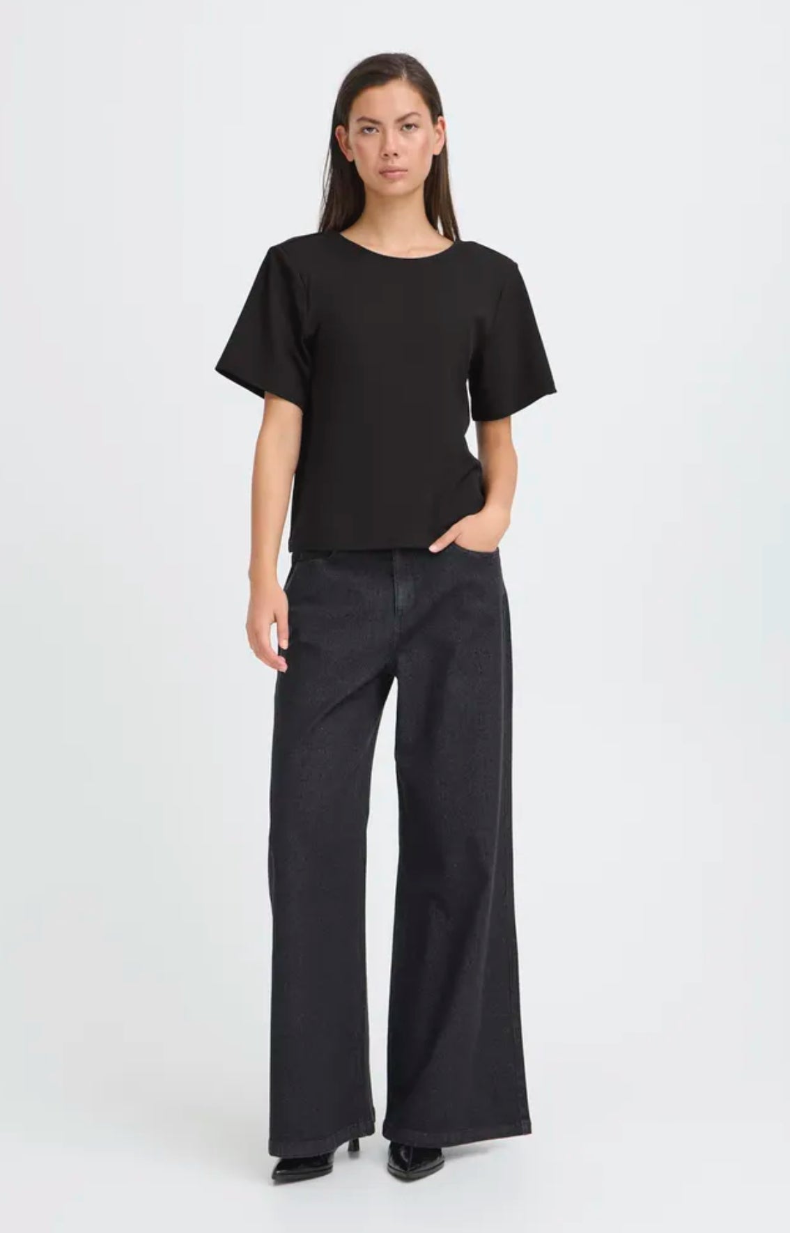 ICHI MATINE SS BOW TOP BLACK 20124707