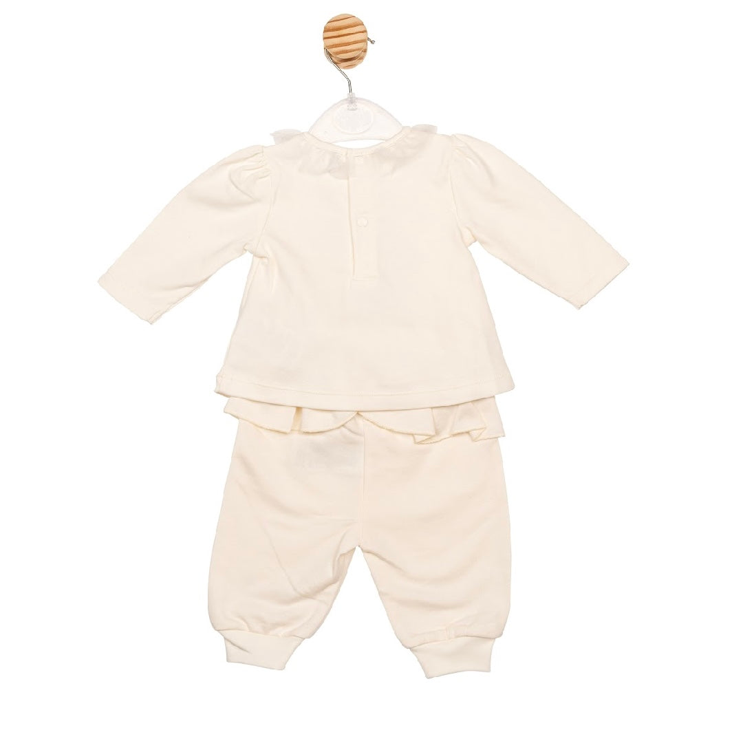 Mintini Top & Jogpant Set Ivory MB6812