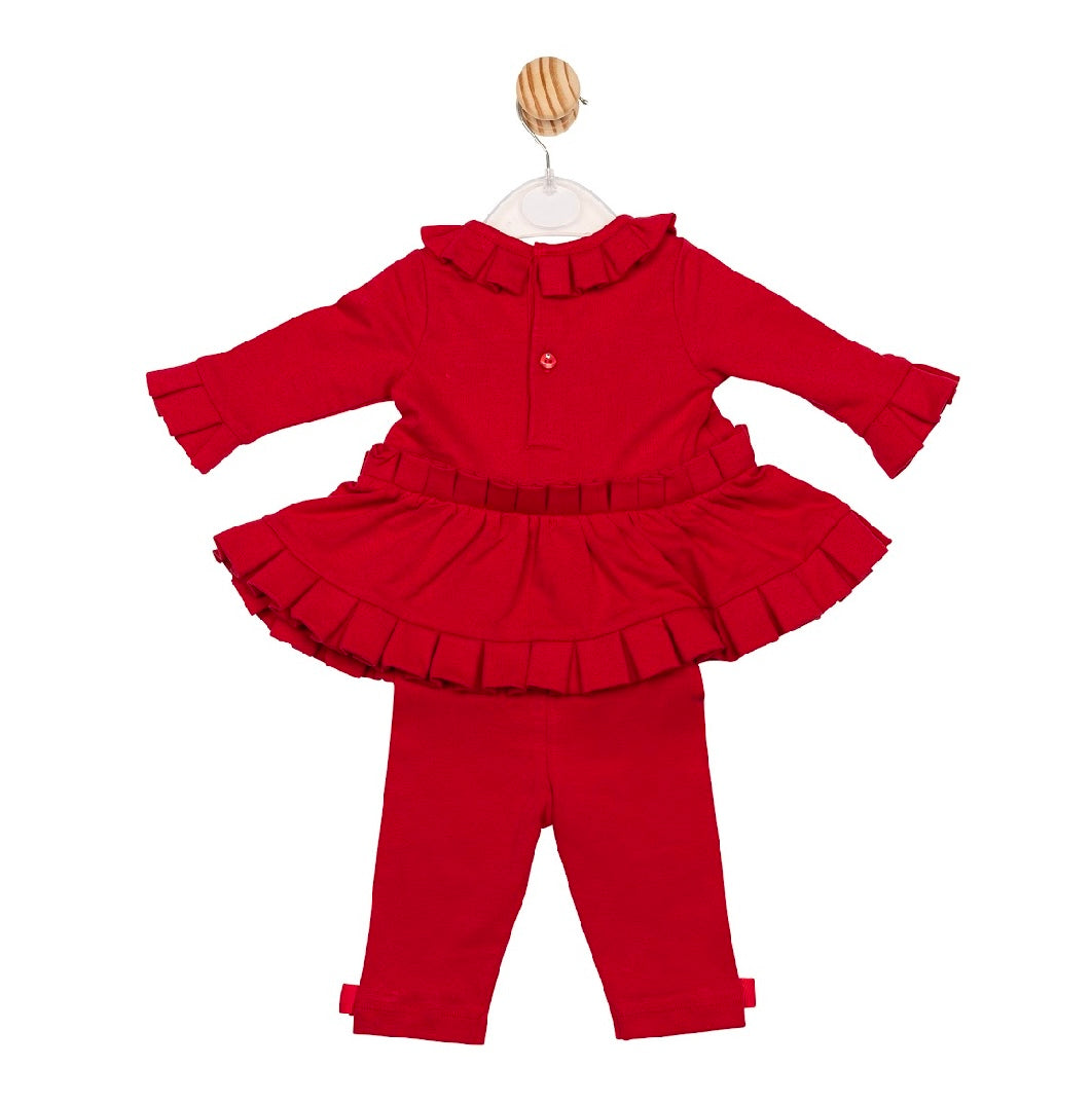 Mintini Tunic & Legging Set Red MB6765