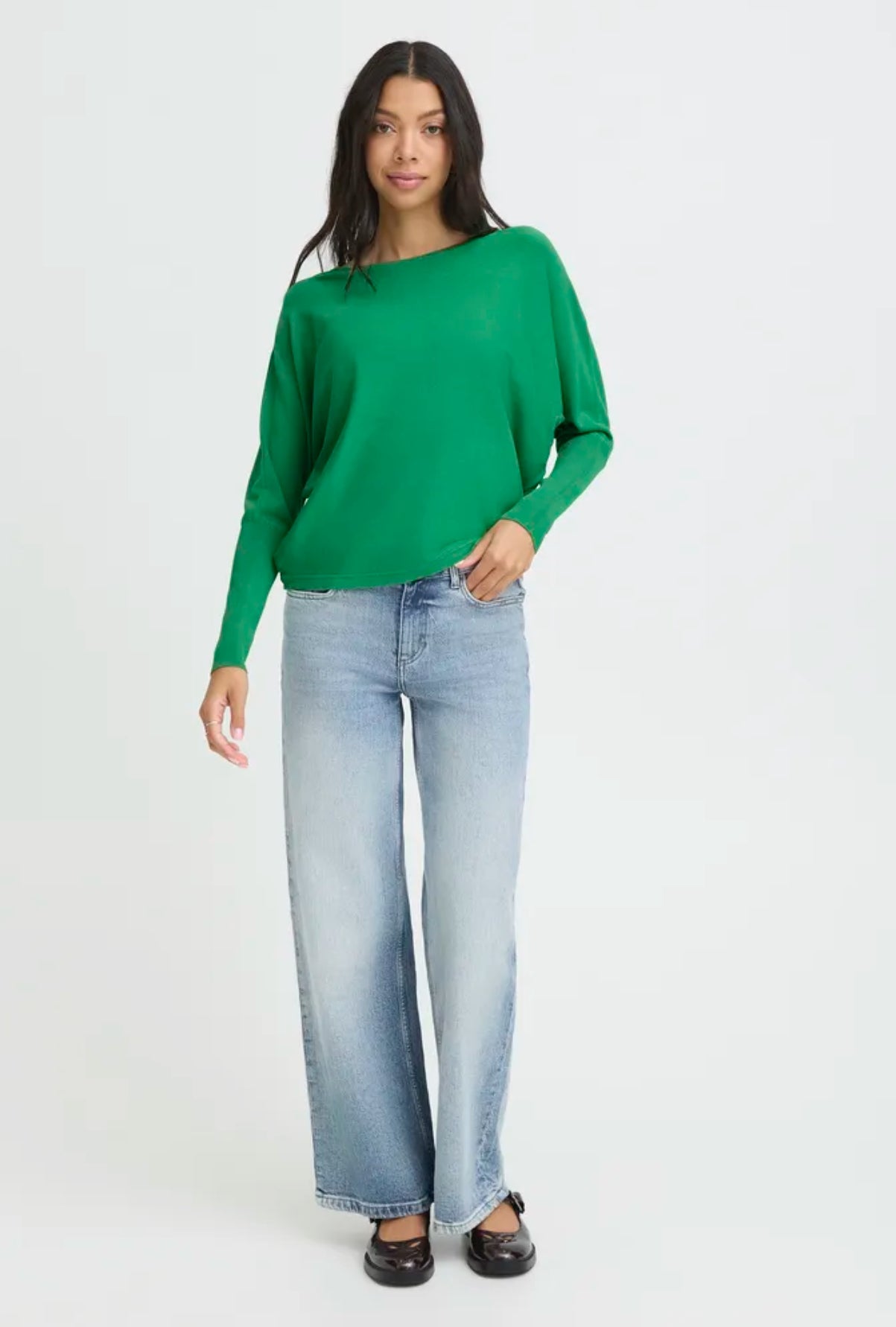 B YOUNG MMORLA BATWING JUMPER 20814389 LEPRECHAUN