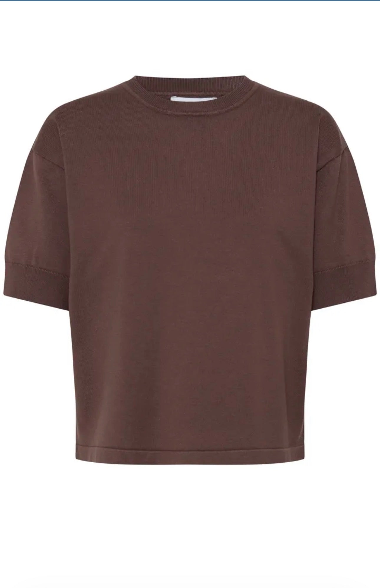 B YOUNG MMORLA FINE KNIT TSHIRT 20814397 FRENCH ROAST