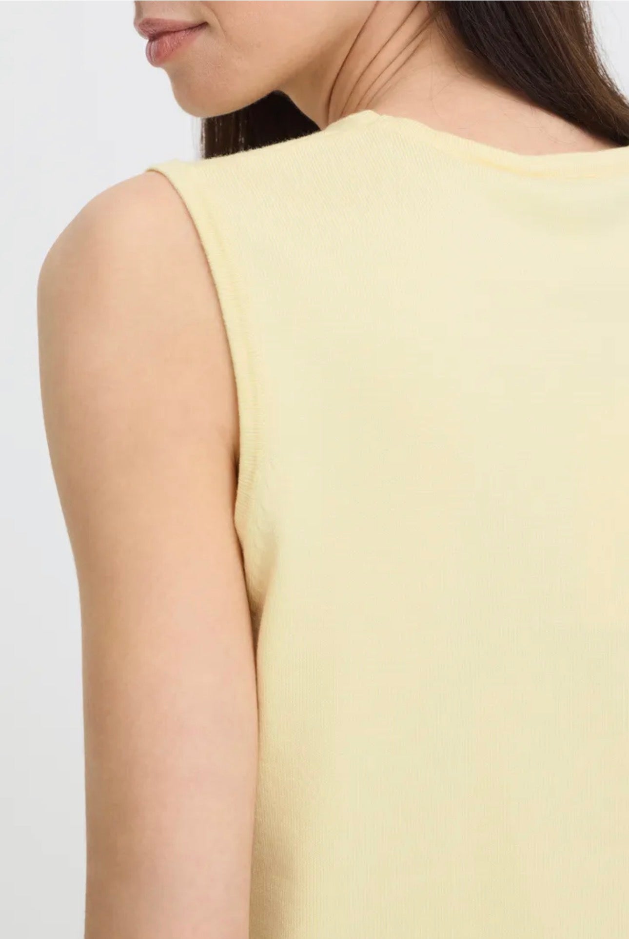 B YOUNG MMORLA SLEEVELESS TOP in FLAN