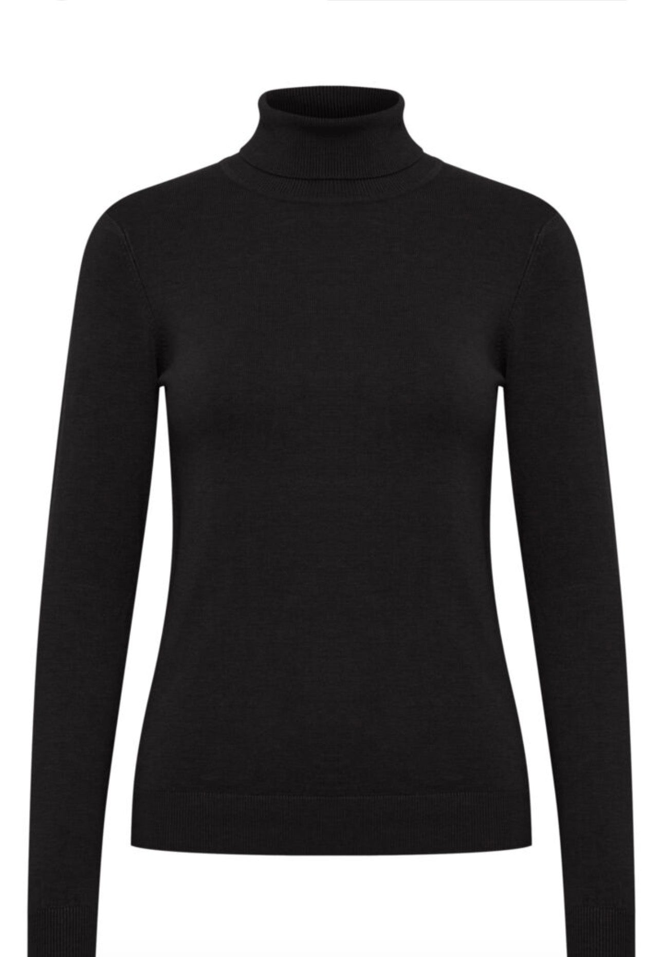 B YOUNG MMORLA ROLLNECK - BLACK