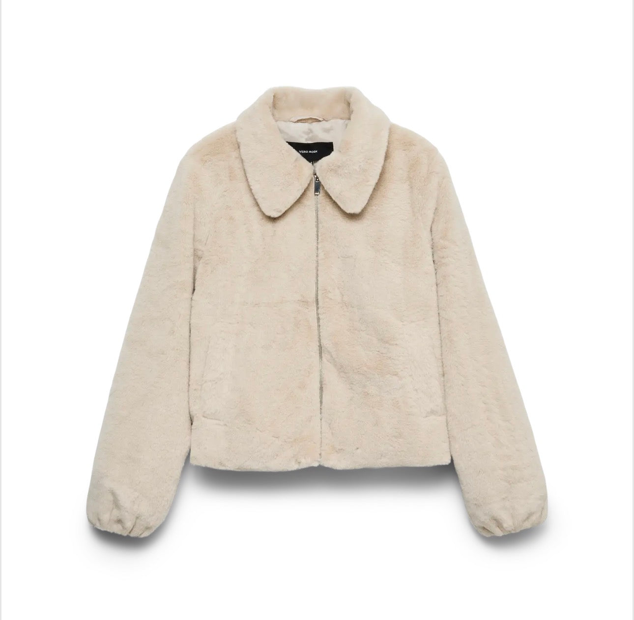VERO MODA SOLAIMA SHORT JACKET - OATMEAL