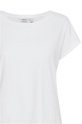 BYOUNG PAMILA ONECK TSHIRT OPTICAL WHITE 20804205