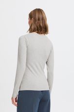 B Young Pamila LS T-shirt Grey melange 20807594