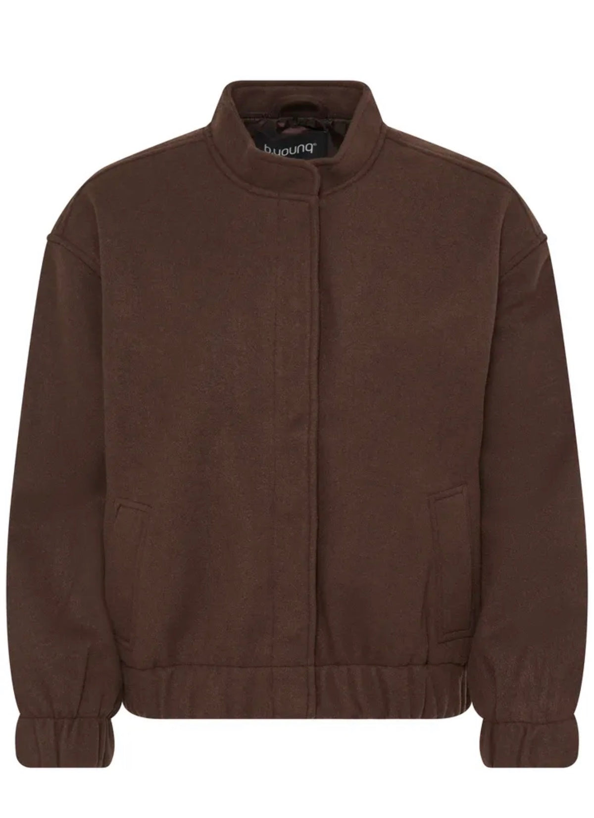 B YOUNG BONDY BOMBER JACKET - JAVA MELANGE
