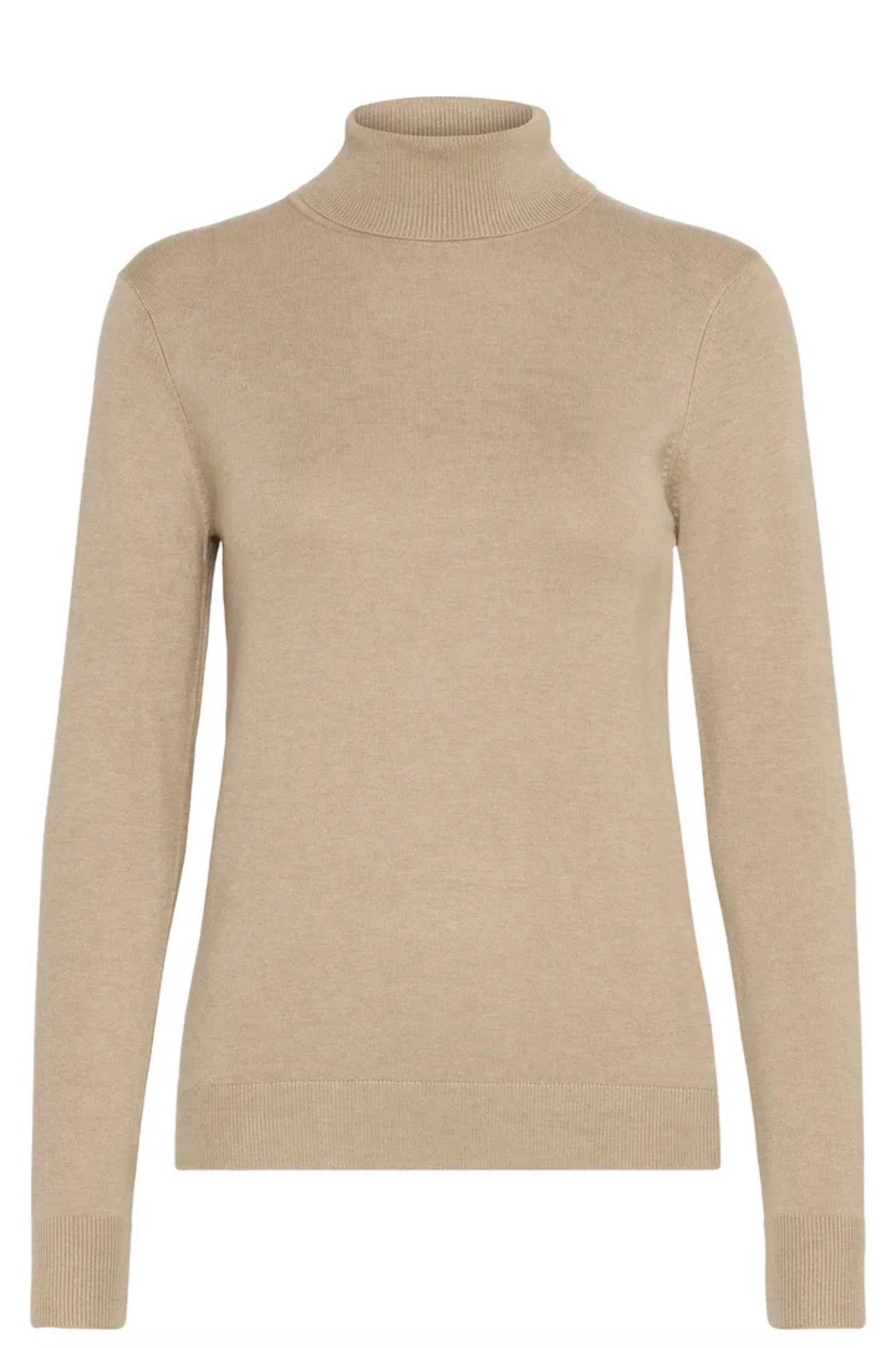B YOUNG MMORLA ROLLNECK - HUMUS MELANGE