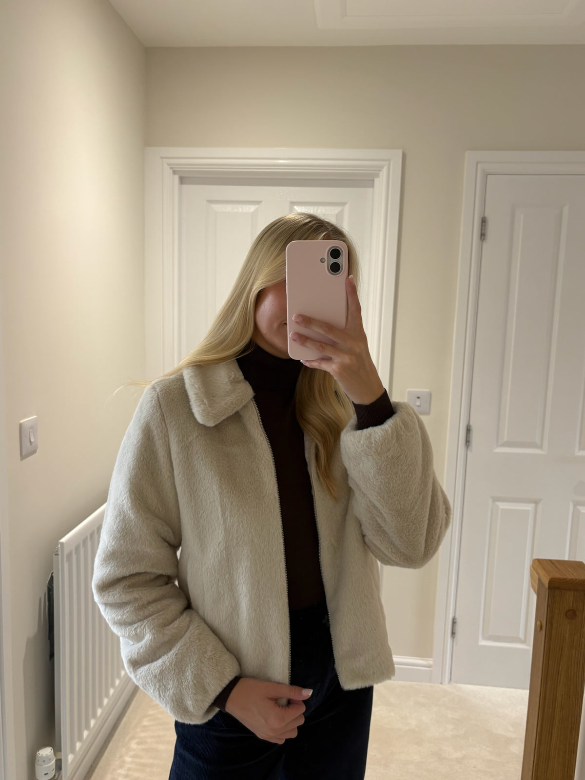 VERO MODA SOLAIMA SHORT JACKET - OATMEAL