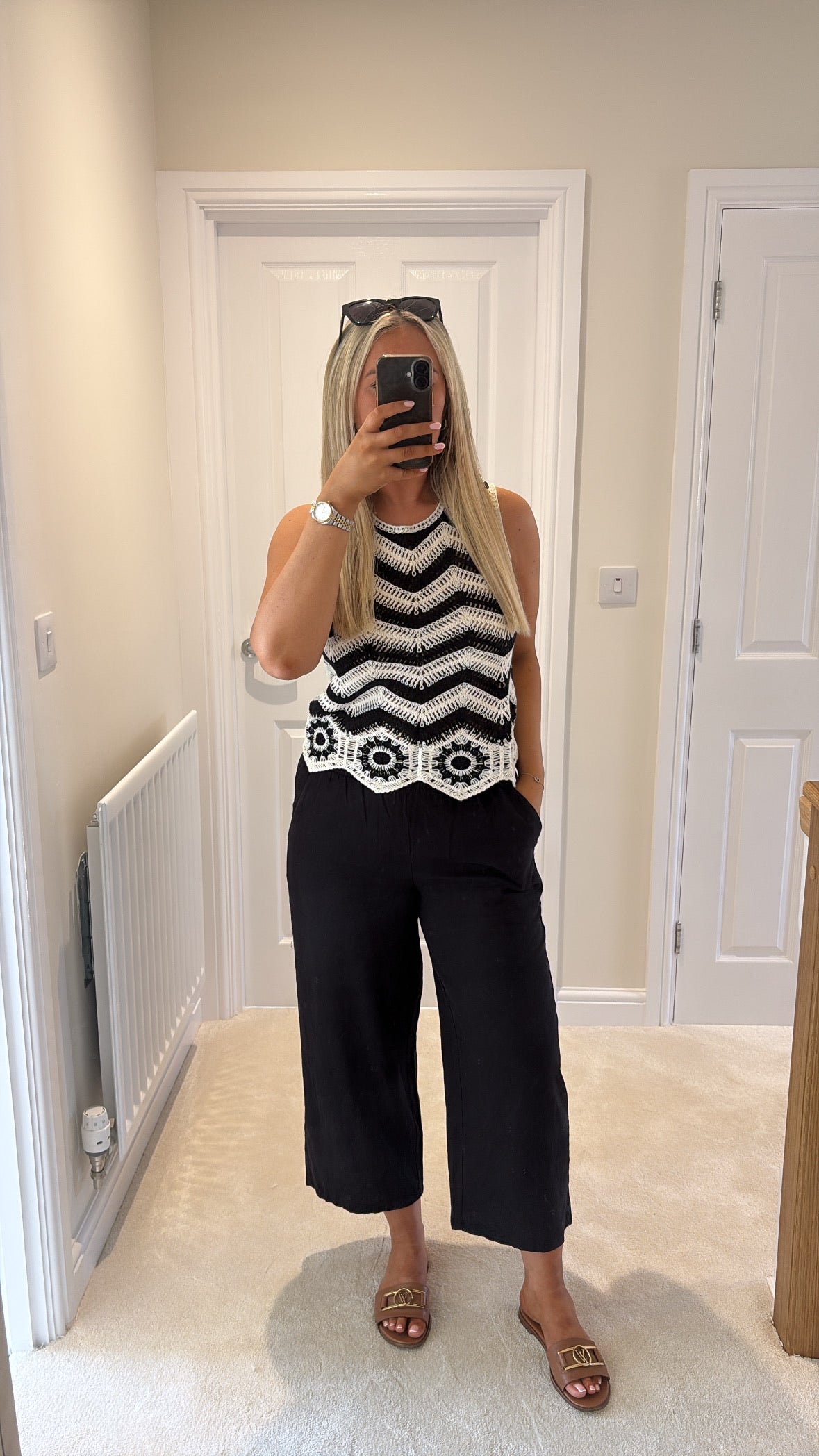 B YOUNG OESRA SLIPOVER 20818942 BIRCH STRIPE