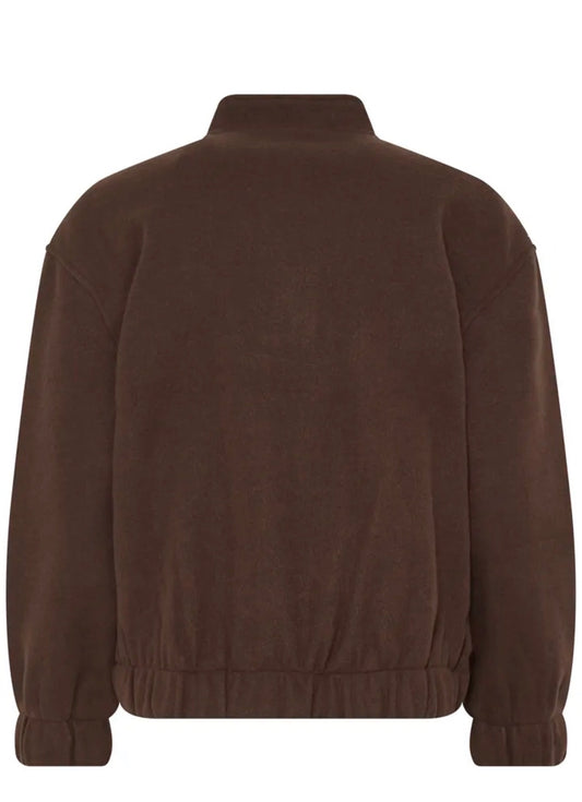 B YOUNG BONDY BOMBER JACKET - JAVA MELANGE