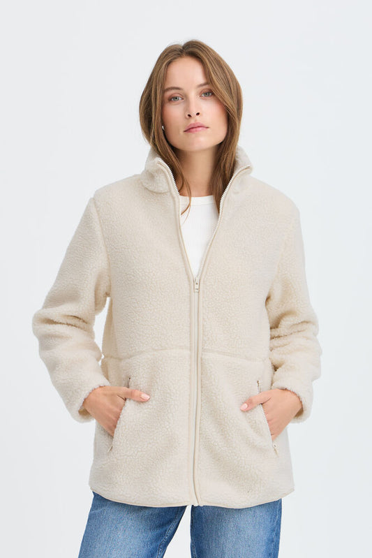 B YOUNG ALEA CURVE JACKET - BIRCH