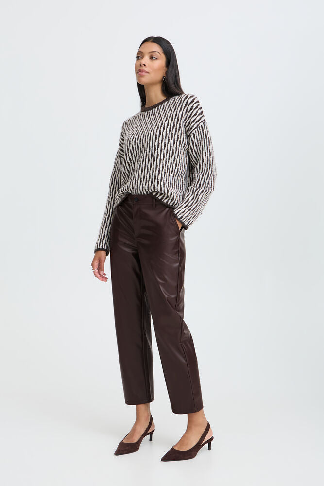 B YOUNG DAJA PANTS - JAVA BROWN