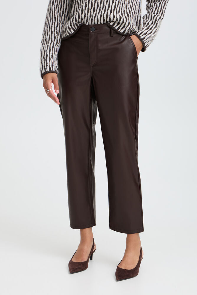 B YOUNG DAJA PANTS - JAVA BROWN