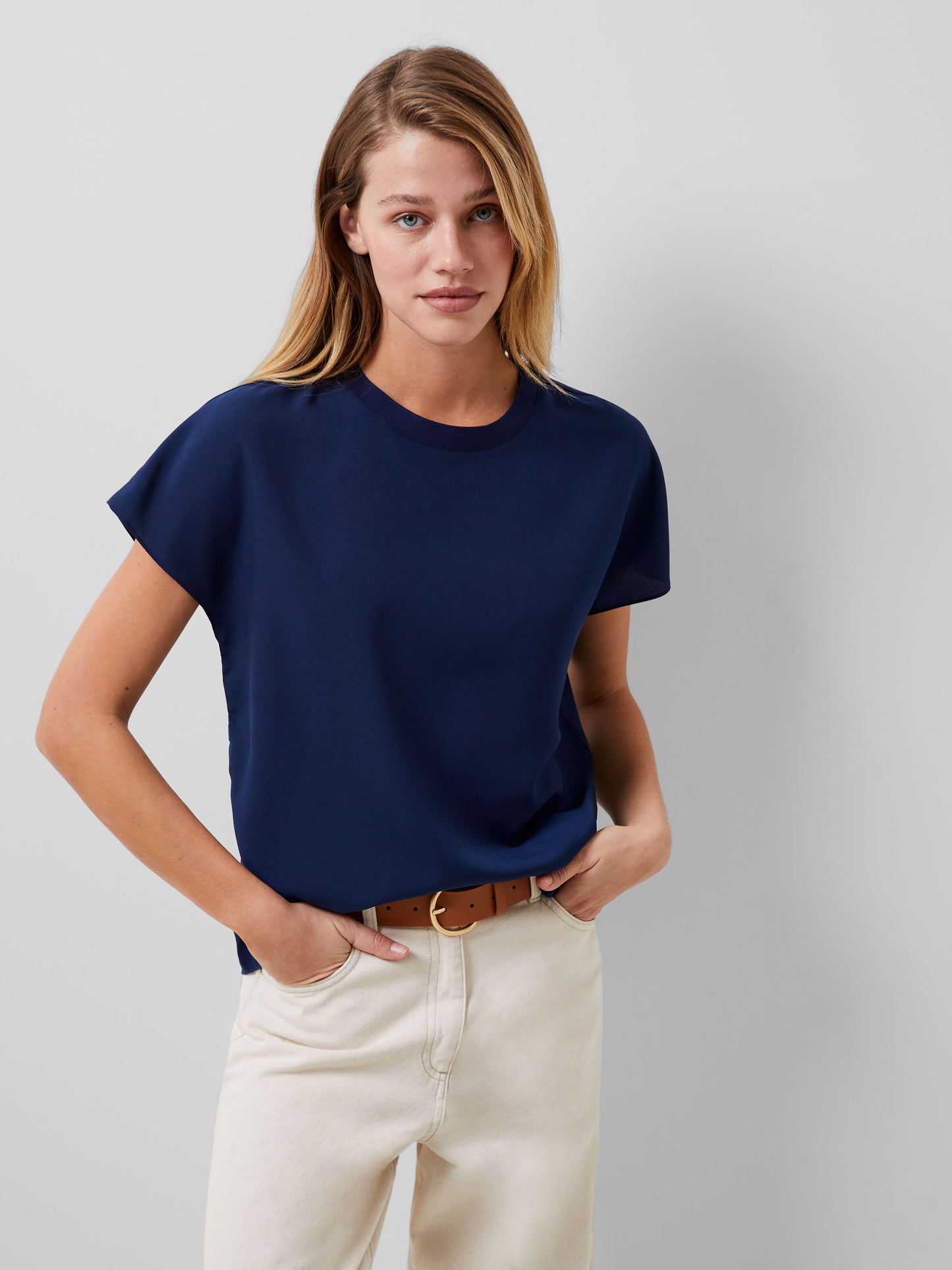 French Connection Midnight Blue Top