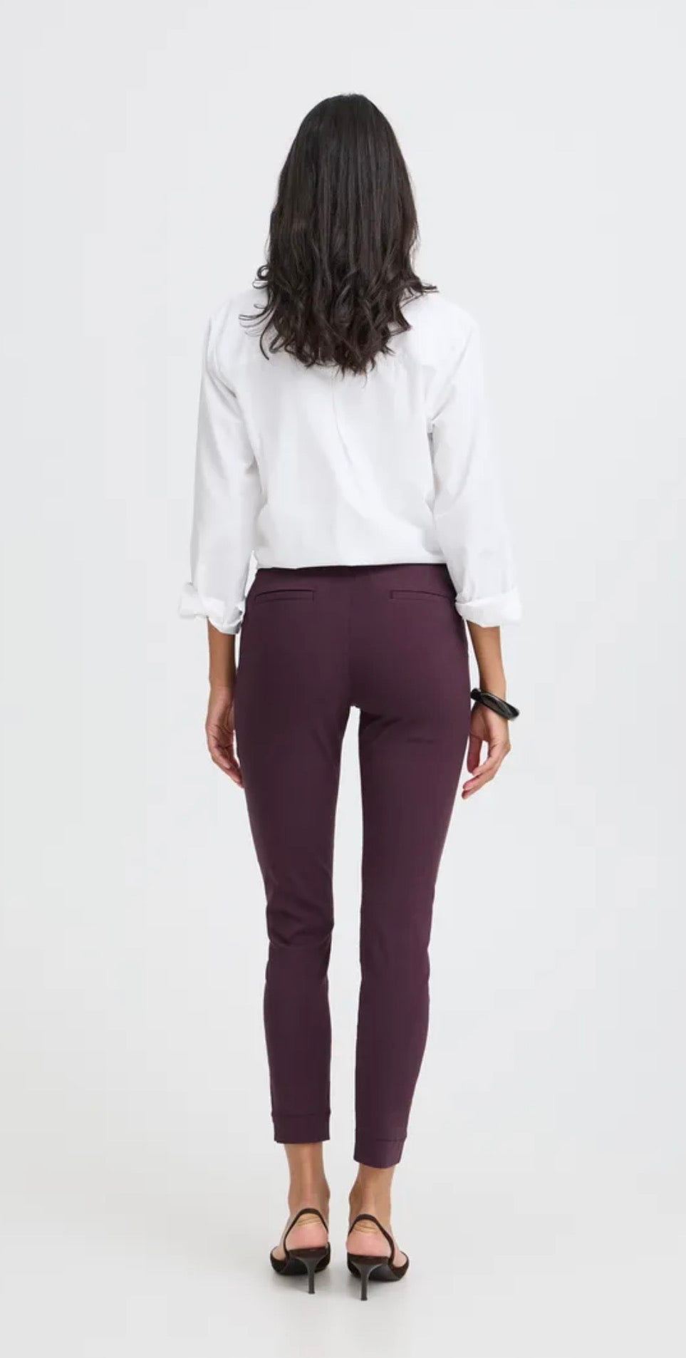 B YOUNG DIXI CHINOS - FUDGE
