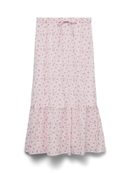 VERO MODA TRINE MAXI SKIRT PINKABOO/MARGUERITE