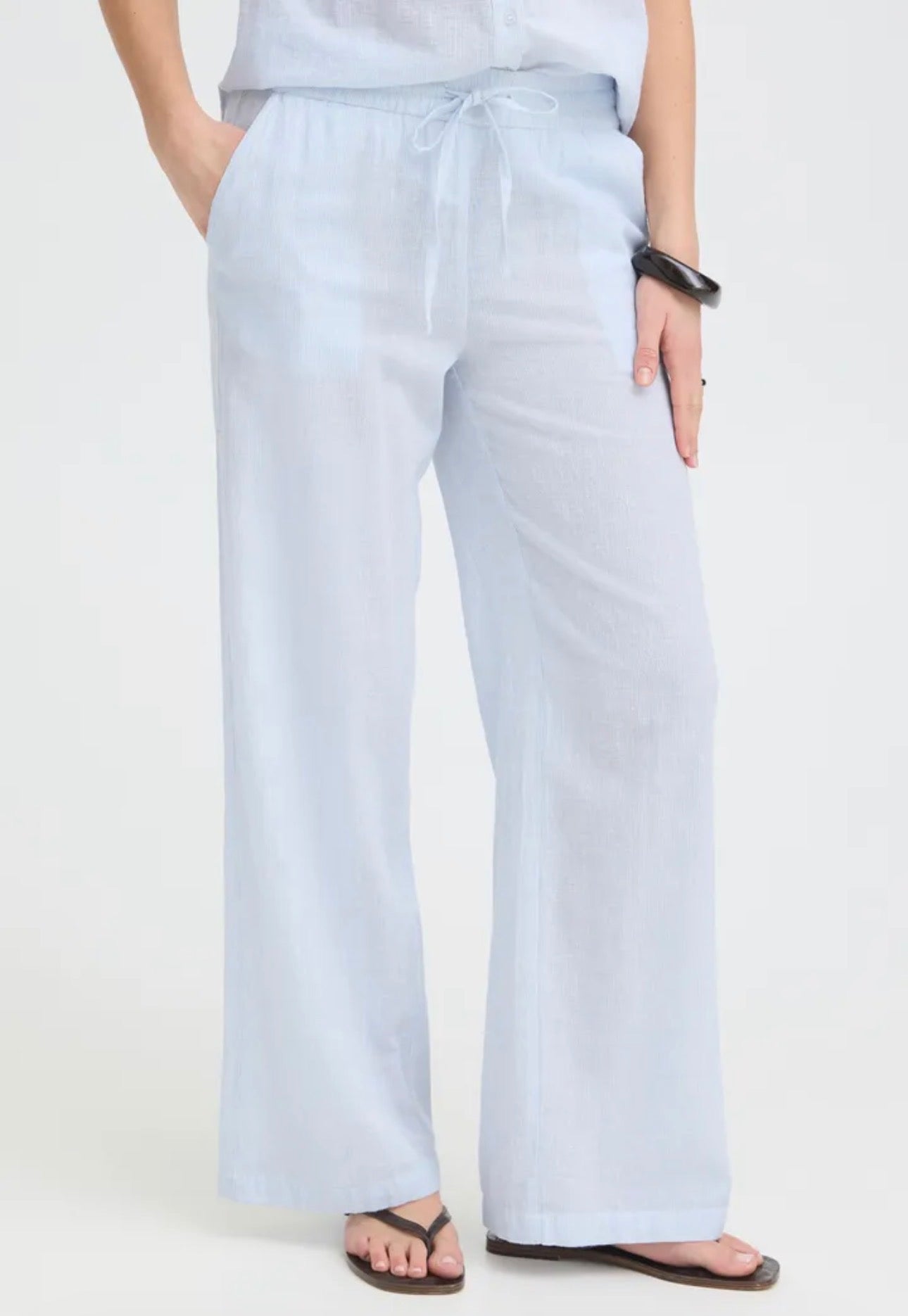 B YOUNG IZOLA PANTS in WINDSURFER STRIPE
