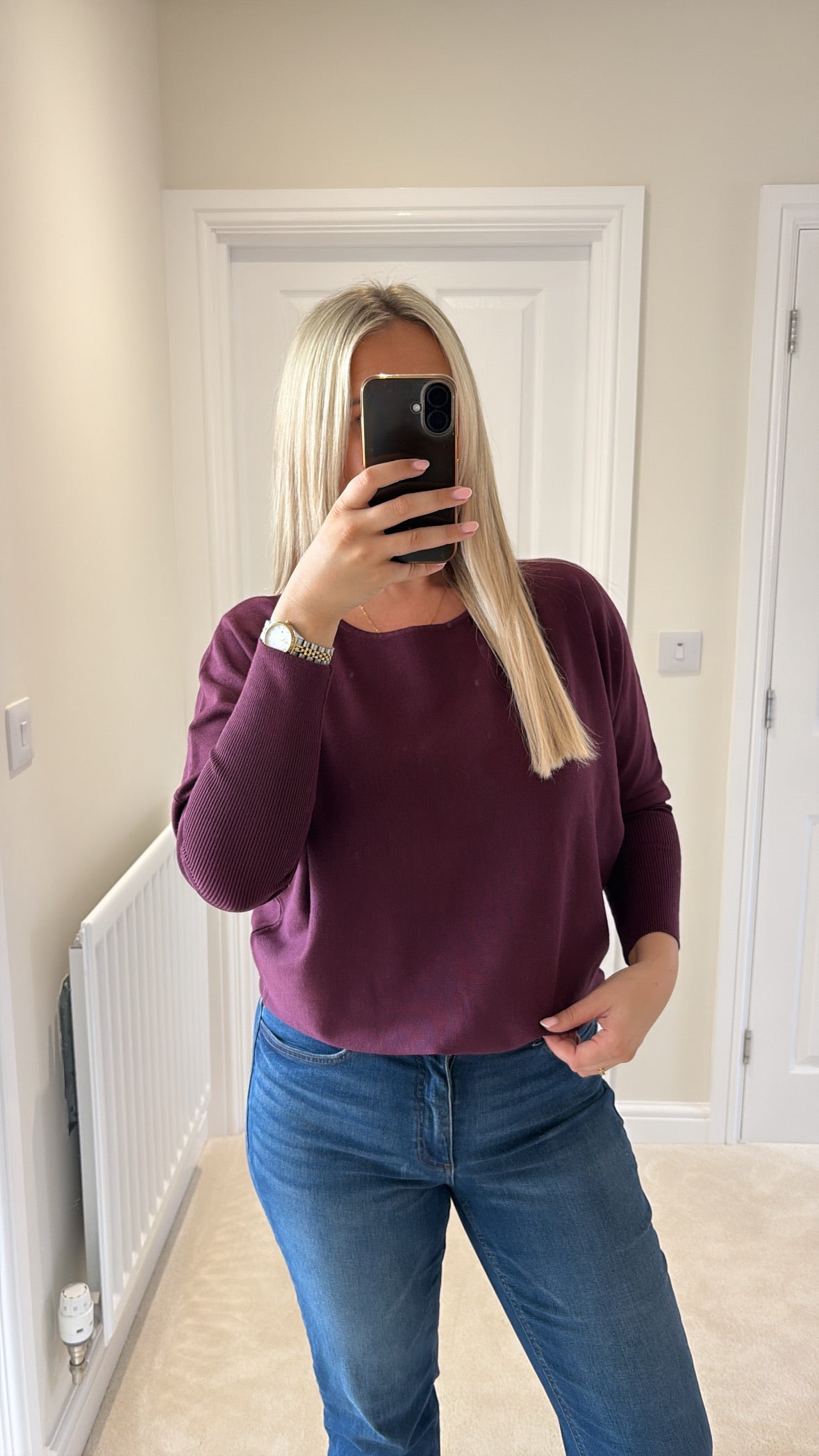 B YOUNG MMORLA BATWING JUMPER - FIG