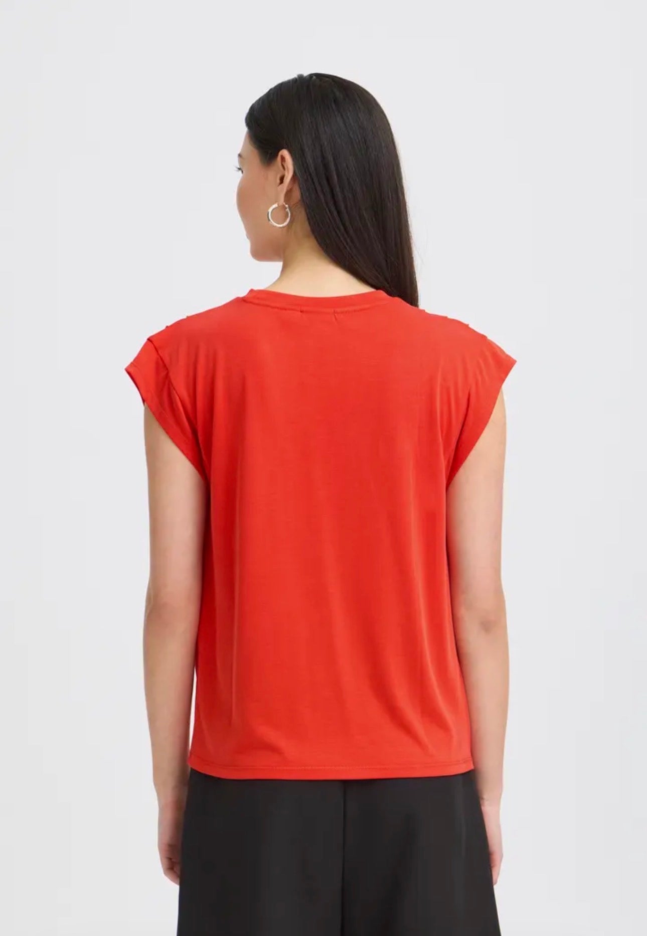 ICHI LISKEN TOP 20114138 FIERY RED