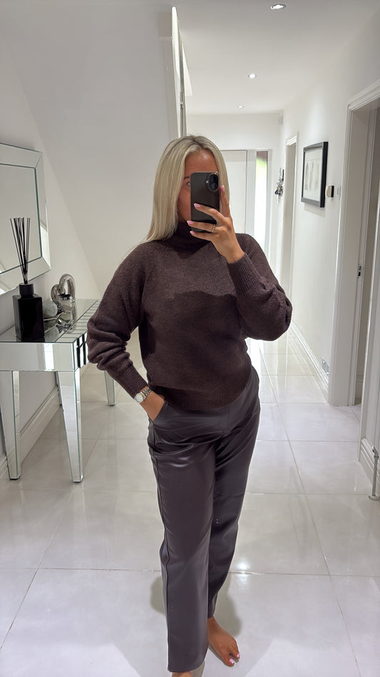 B YOUNG MONNA ROLLNECK - JAVA MELANGE