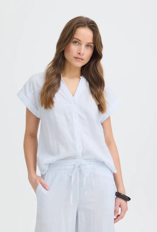 B YOUNG IZOLA SHIRT in WINDSURFER STRIPE