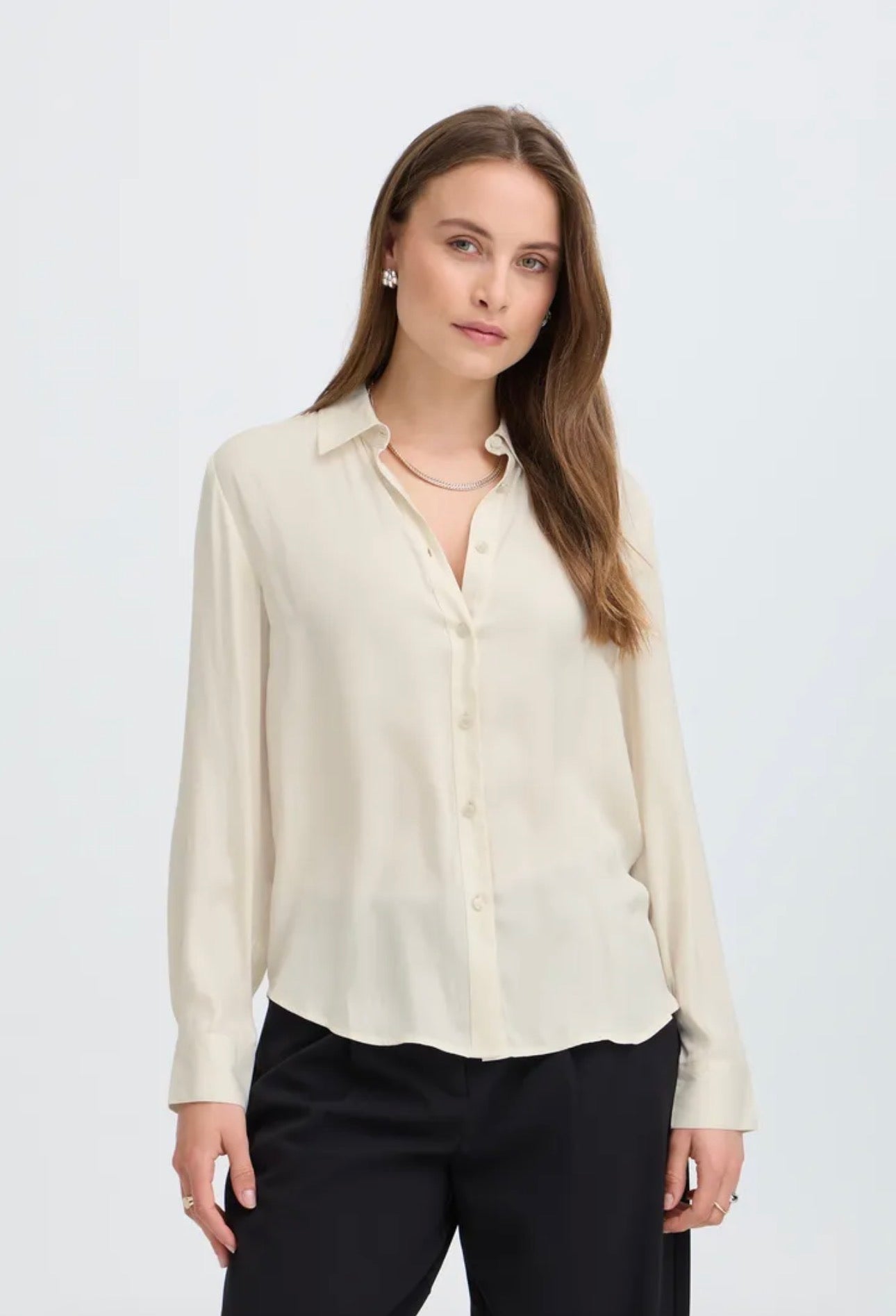 B YOUNG IVAL SHIRT - BIRCH