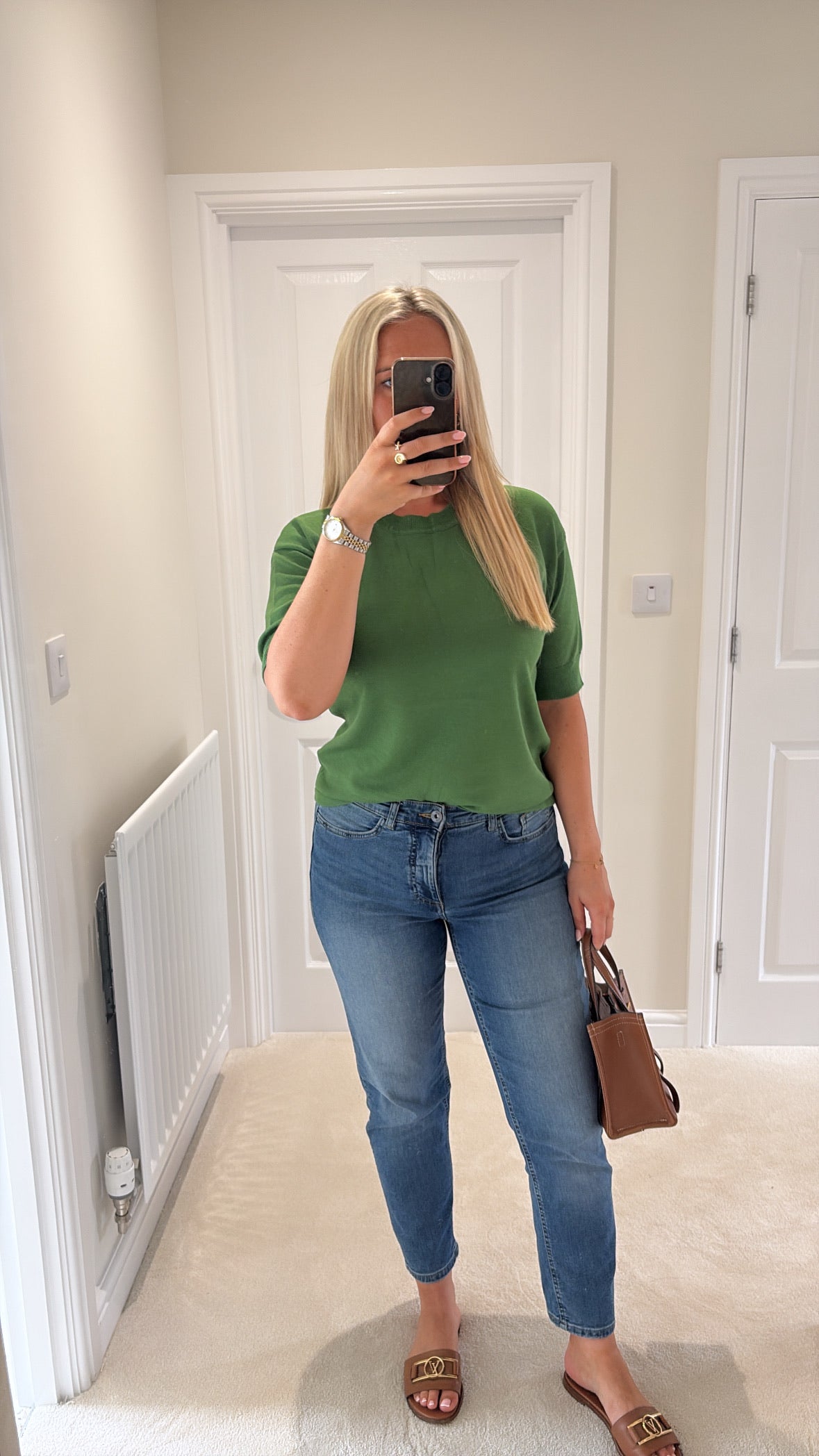 B YOUNG MMORLA T-SHIRT - ARTICHOKE GREEN