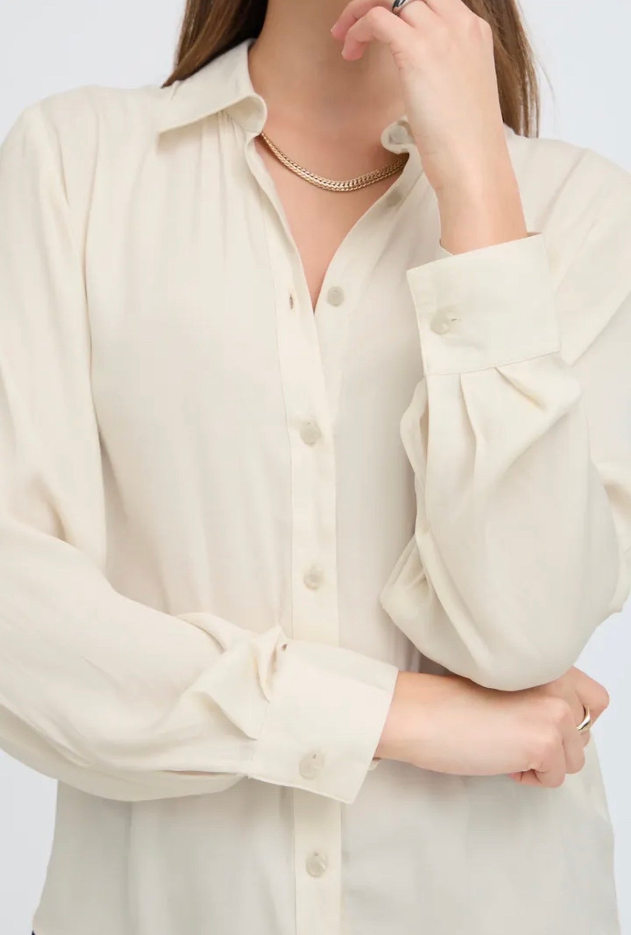 B YOUNG IVAL SHIRT - BIRCH