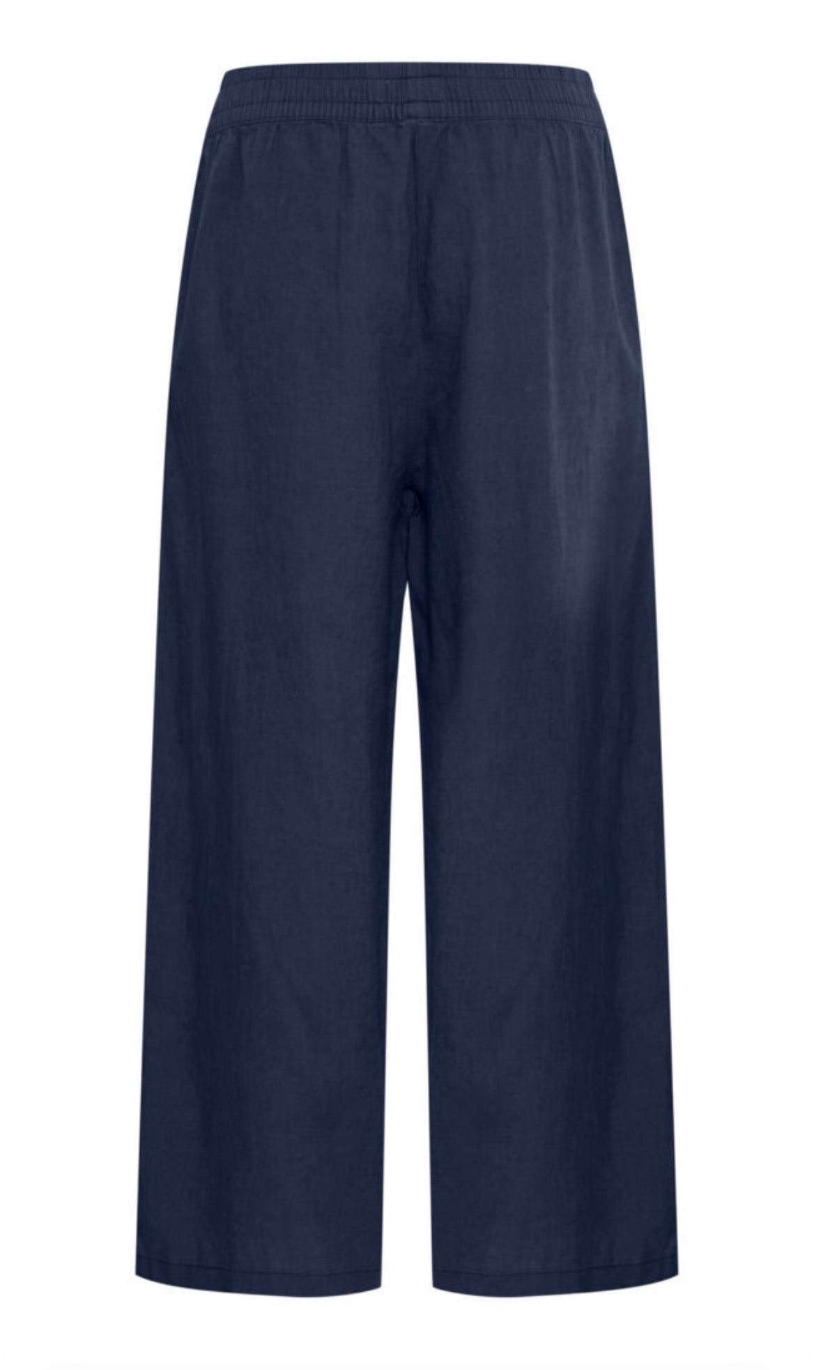 B YOUNG FALAKKA CROP TROUSERS 20813083 COPENHAGAN NIGHT