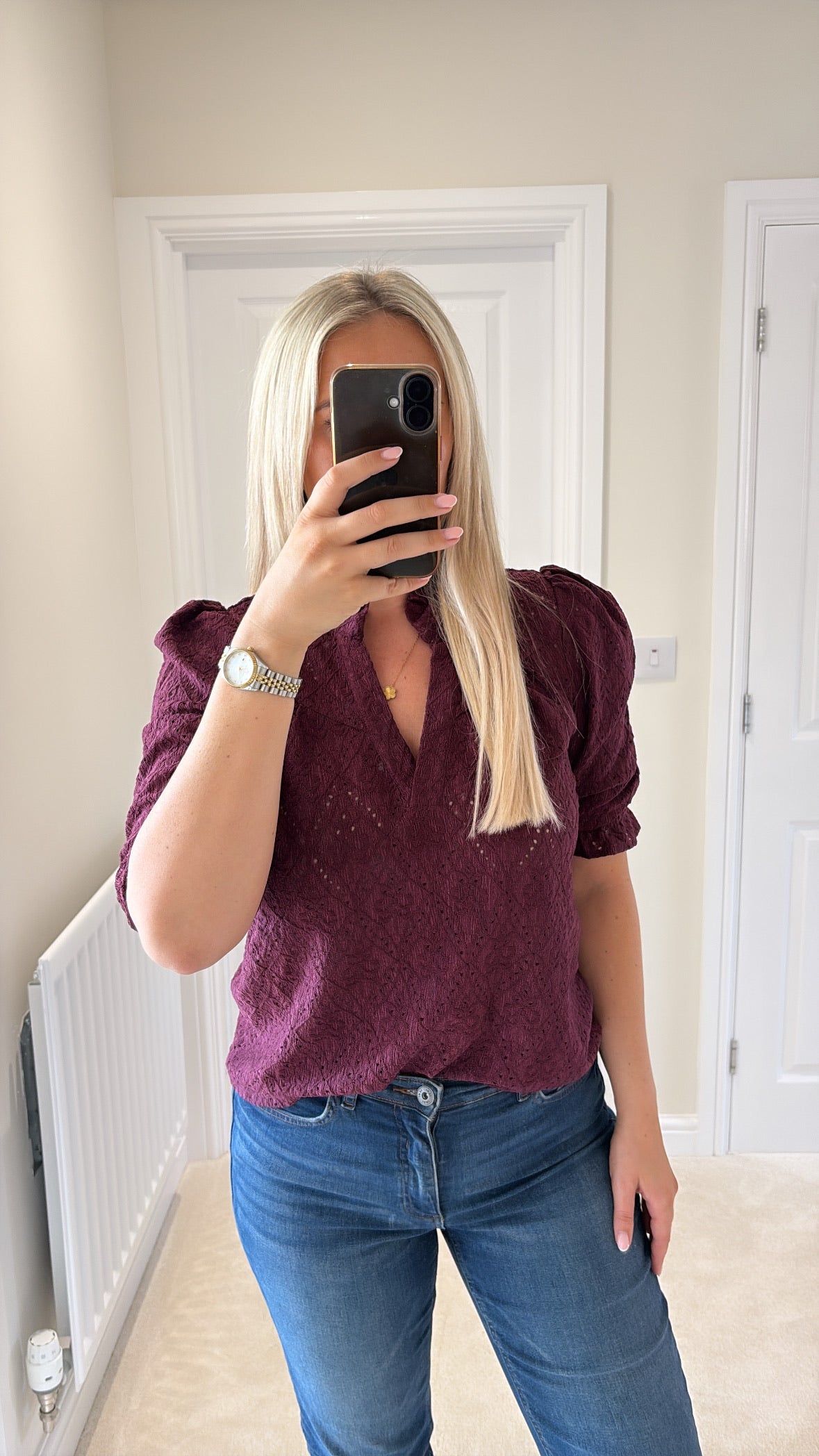 ONLY ZIGGY S/S FRILL TOP FIG