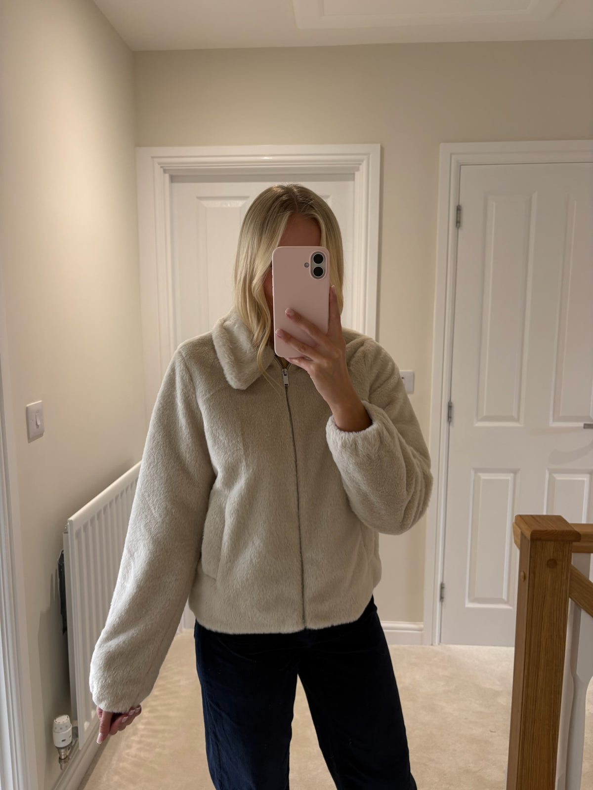 VERO MODA SOLAIMA SHORT JACKET - OATMEAL